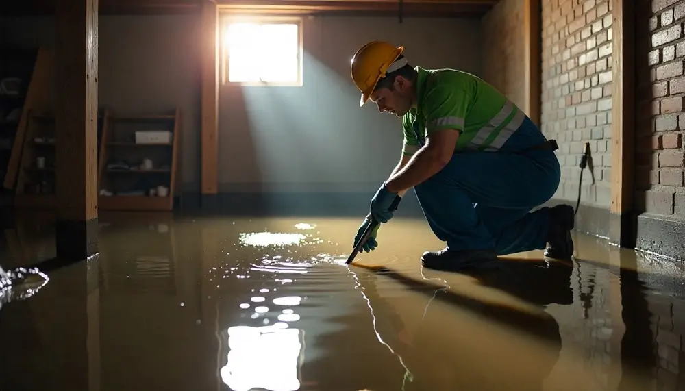 Professional water damage restoration services in Dunkirk, IN